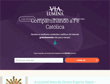 Tablet Screenshot of catolicos.vialumina.com.br
